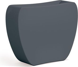 Monacis Maceta en forma de corazón gris en polímero Monacis - 100x30x80 cm H