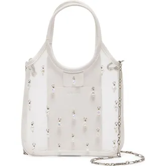 Dolce Vita Sylvene Canvas Crossbody in White at Nordstrom