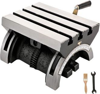 OEM Schwenkbarer Fr&auml;stisch, 25.4x17.8 Cm(10 X 7 Zoll), Schwenkwinkel-fr&auml;smaschine, 0 - 80 &deg;, Verstellbare Schwenkwinkelplatte Mit 3 T-nuten Und Einer Vers