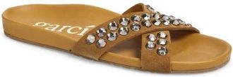 Pedro Garcia Analis Slide Sandal in Alpaca Castoro at Nordstrom, Size 6.5Us