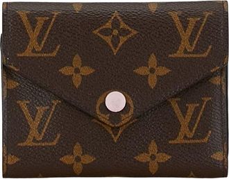 Louis Vuitton Multicolor Coated/Waterproof Canvas Portefeuille Victorine Wallet M62360 (Authentic Pre-Loved)