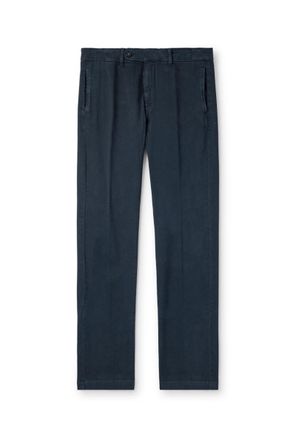Massimo Alba Winch2 Straight-Leg Cotton-Blend Twill Trousers