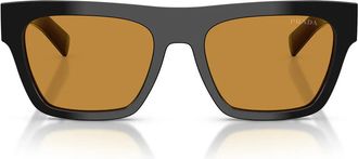 Prada Sunglasses Prc03 S 16 K50 P Black/Dark Honey Men