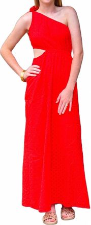 Show me your Mumu Take Me Out Maxi Dress In Red