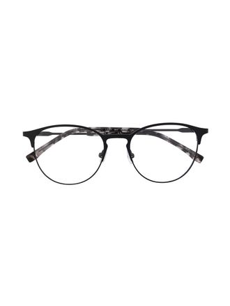 Lacoste round frame glasses - Black