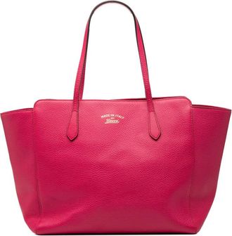 Gucci Pre-owned Gucci Medium Leather Swing Tote Ladies N2YTKMGX5ZFCTGK4