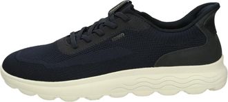 Geox Low Top Sneakers met sferisch design - Heren - Sneakers - Blauw - 45 EU - Schoenen