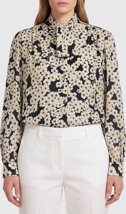 Valentino Camicia Valentino in seta con stampa floreale