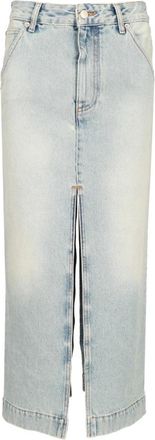 Darkpark Erika Denim Rok - Dames - Spijkerrokken - Blauw - W24 - Denim - Rokken