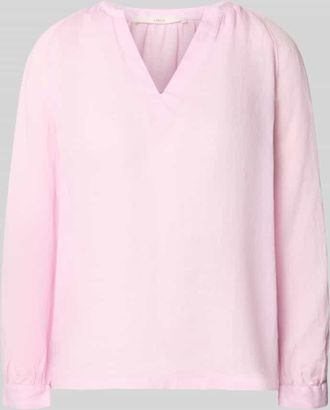 Lanius Lanius Regular Fit Tunikabluse aus Ramie in Rosa, Gr&ouml;&szlig;e 36