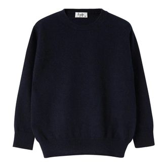 Il Gufo Kids Sweatshirts, male, Blue, 2 Y, Maglia Knit Jumper