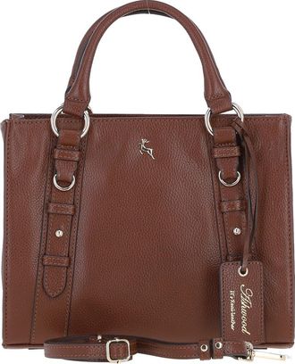 Ashwood Leather Womens Virella Real Handbag - Tan - One Size