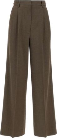 Filippa K Broeken, Dames, Bruin, XS, Wol, Darcey Wool Broeken