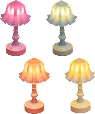 OEM L&aacute;mpara De Mesilla Led T&aacute;ctil, Luminaria Linglan Flower