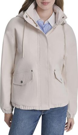 DKNY Short Rain Jacket