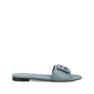 Fendi Sliders, female, Blue, 4 1/2 UK, Baguette Slides