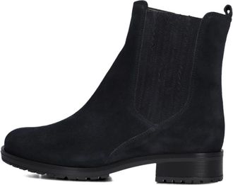 Gabor Blauwe Enkellaarsjes - Dames - Chelseaboots - Blauw - 37 EU - Schoenen