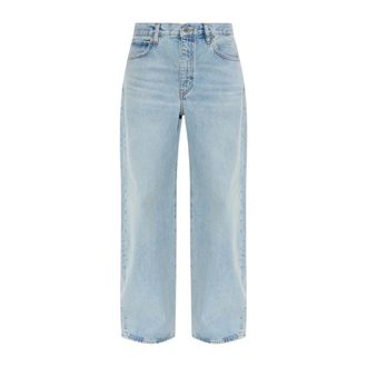 Frame Denim The Bow Jeans - Dames - Jeans - Blauw - Maat: W27 Katoen