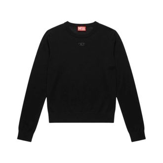 Diesel Jersey de punto M-Alinesa - Knitwear - Mujer - Negro - M