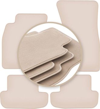 OEM Alfombrillas Premium Beige Para: Audi A5 8t Coup&eacute; 2008-2018