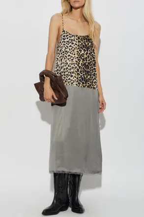Munthe Varika Slip Dress, Womens, Grey