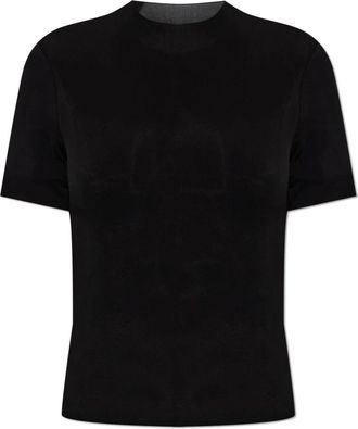 Maison Margiela Fitted Top - Dames - T-shirts - Zwart - S - Tops