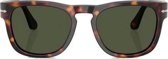 Persol Occhiali da sole squadrati - Marrone