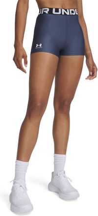 Under Armour Dames/Dames HeatGear Compressieshort (Vorstgrijs)