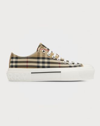 Burberry Jack Low-Top Sneakers