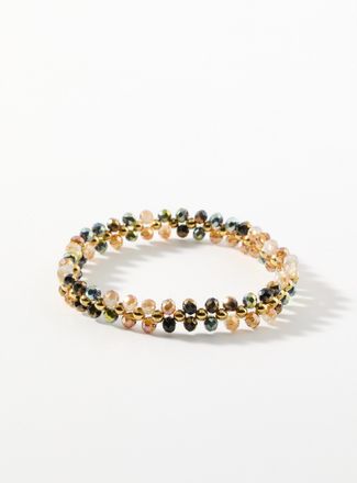 Simons Womens Double-look bead bracelet
