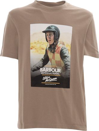 Barbour Nicholl Smq grafisch T-shirt
