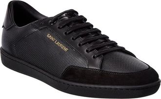 Saint Laurent Sl/10 Leather Sneaker