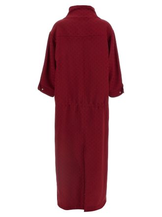 Gucci Womens Multicolor Viscose Coat Clothing