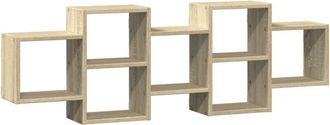 vidaXL Vidaxl - Estante De Pared Madera Ingenier&iacute;a Roble Sonoma 129x18x42 Cm