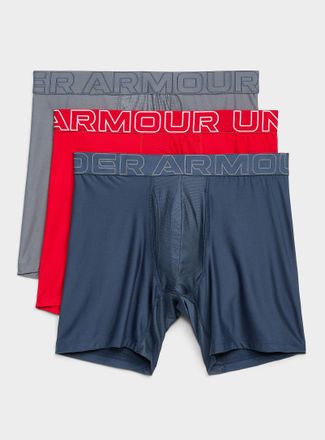 Under Armour Mens 6 solid microfibre boxer brief Boxerjock