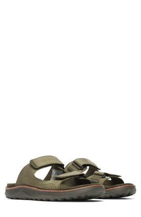 Merrell Cove Slide Sandal in Dark Moss at Nordstrom, Size 10