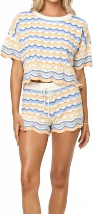 L*Space Womens Sunchaser Short In Day Dreamer