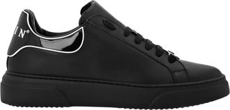 Philipp Plein Schoenen, unisex, Zwart, 37 EU, Leer, Big Bang Runner