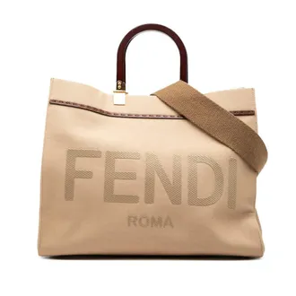Fendi Pre-owned Fendi Medium Canvas Sunshine Shopper Tote Ladies ZXH11OPMD1HKA90I