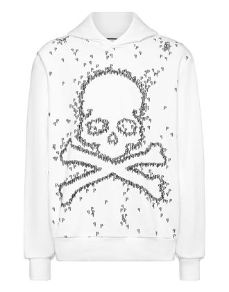 Philipp Plein Sweatshirt Met Capuchon Skull