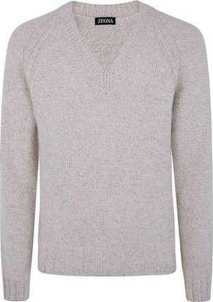 Ermenegildo Zegna Cashmere And Wool V Neck