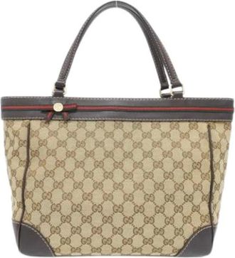 Gucci Borsa Vintage GG Canvas Pre-owned - - Pre-owned - Donna - Beige - ONE SIZE