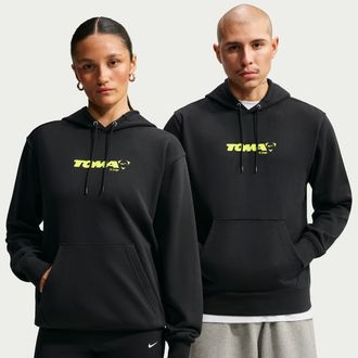 Nike TOMA Nike Mens Soccer Pullover Hoodie in Black | JJ9192-010