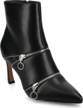 Journee Collection Journee Womens Catoa Zipper Detail Dress Booties