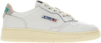 Autry Medalist Low - Dames - Sneakers - Wit - 36 EU - Leer - Schoenen