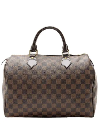Louis Vuitton Damier Ebene Speedy 30 (Authentic Pre-Loved)