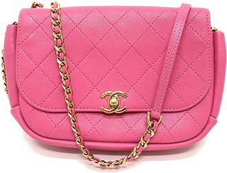 Chanel Leather Shoulder Bag (Pre-Owned)