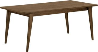 Moloo Mesa de comedor de 240 a 340 cm marr&oacute;n oscuro