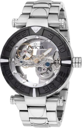 Invicta Subaqua 49505 Heren Horloge - Automatisch Uurwerk - Roestvrij Staal met zilveren Wijzerplaat - 47mm