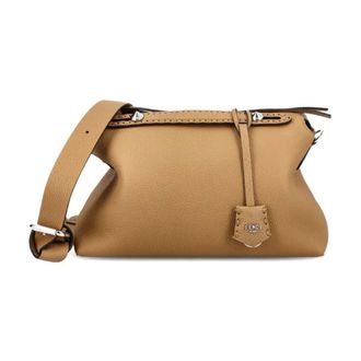 Fendi Cross Body Bags, female, Brown, Size: ONE SIZE By the Way Soft MD